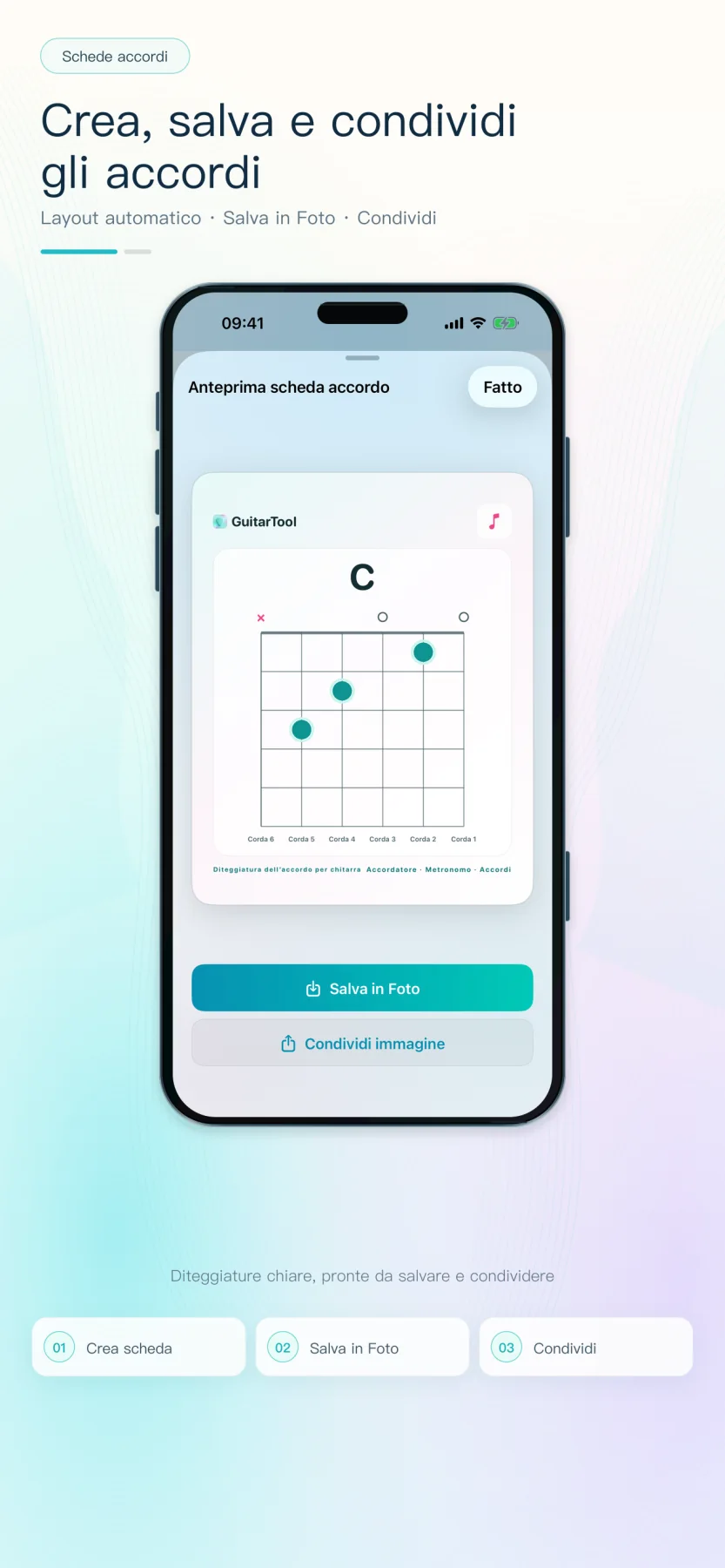 Accordi interattivi · GuitarTool