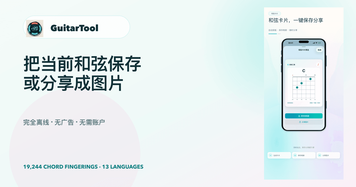 Chord cards · Chinese social